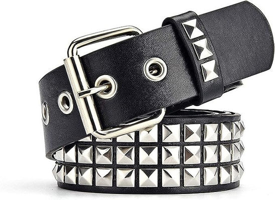 유니섹스 웨스턴 벨트 일반 스타일 너비 2-4cm 철  Buckle Rivet Punk 디자인