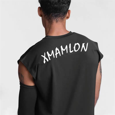 유니섹스 그래픽 디지털 프린팅 체육관 절단 수갑 없는 웨스트 XMAMLON 사용자 지정 OEM RTS