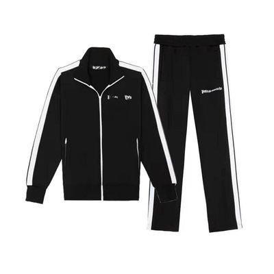 유니섹스 embroidered Zip Up Jogging Wear 스트리트 웨어 열 전달 인쇄