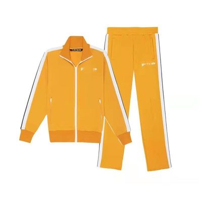 유니섹스 embroidered Zip Up Jogging Wear 스트리트 웨어 열 전달 인쇄