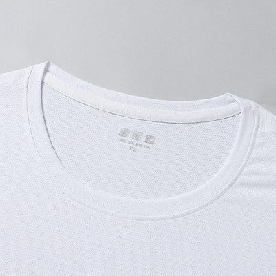 빠른 건조 맞춤 여름 짧은 장갑 체육관 남자의 티셔츠를 위해 과대 크기의 옷을 입으십시오