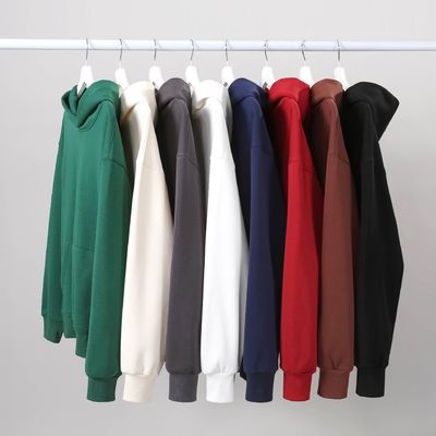 겨울 평평 하우디 남성 하우디 두꺼운 긴 솜 롤드 어깨 하우디 면화 XS-4XL 480g