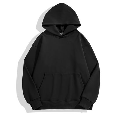 겨울 평평 하우디 남성 하우디 두꺼운 긴 솜 롤드 어깨 하우디 면화 XS-4XL 480g