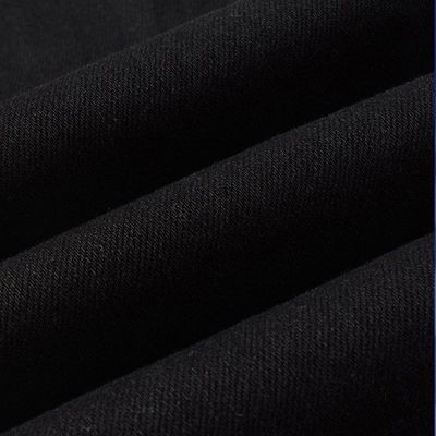 직물 검은색 캐주얼 호흡 가능한 찢어진 스트레치 탄력적인 디자이너 패치 남성 청바지 바지
