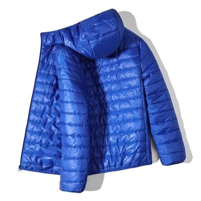 S-6XL 사이즈의 남성용 호흡 가능한 가벼운 따뜻한 후드 된 펄퍼 면 면 코트