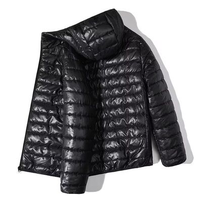 S-6XL 사이즈의 남성용 호흡 가능한 가벼운 따뜻한 후드 된 펄퍼 면 면 코트