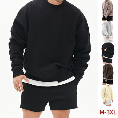 남성용 셔츠 XMAMLON RTS 모자를 쓴 스웨이트 솜털 에센셜 프랑스 테리